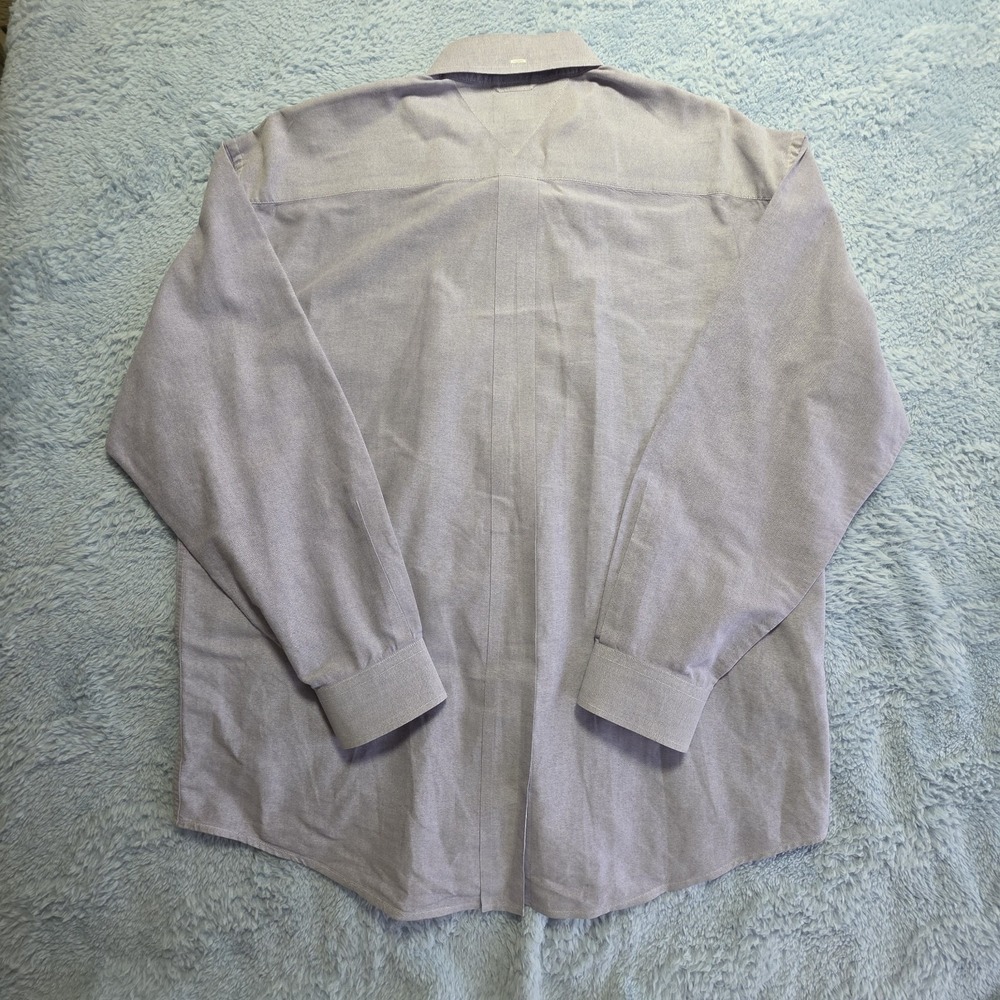 Vintage Y2k Tommy Hilfiger Mens XXL Button Down Long Sleeve Cotton Classic - Picture 7 of 14
